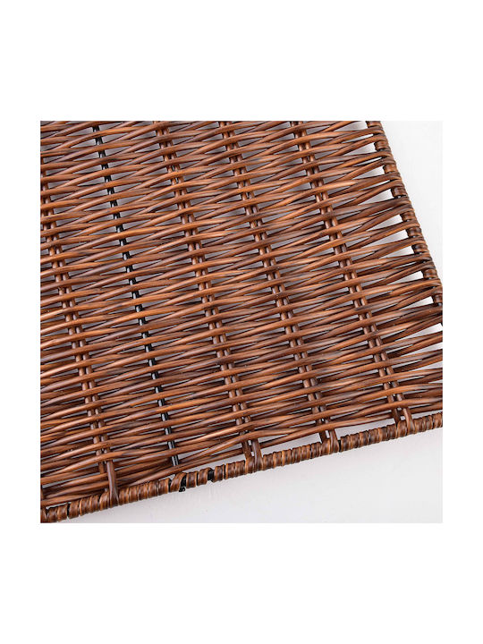 Mondex Seturi De Masă Din Lemn Maro 45x30cm 12 Bucăți