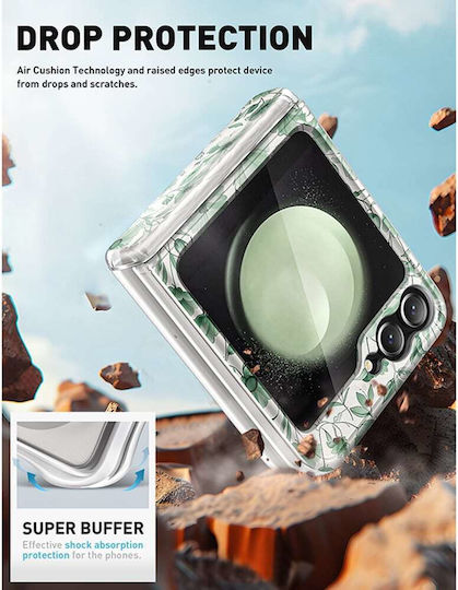 i-Blason Cosmo Back Cover Σιλικόνης Πράσινο (Galaxy Z Flip6 / Z Flip7 FE)