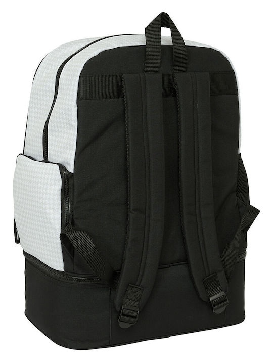 Real Madrid C.F. 24/25 White Grey Sports Backpack 35 X 50 X 24 Cm