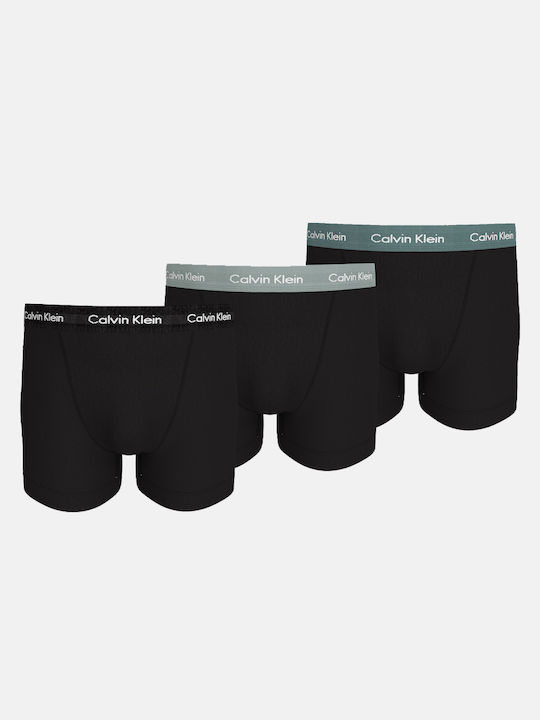 Calvin Klein Ανδρικά Μποξεράκια 3Pack Μαύρα