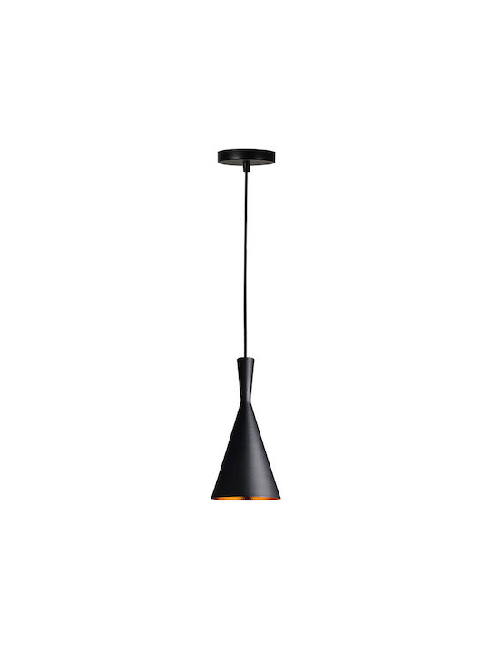 Pakketo Gafmon Pendant Light for Socket E27 Black