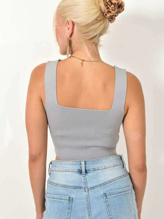 Potre Bluză Corset pentru Femei grey