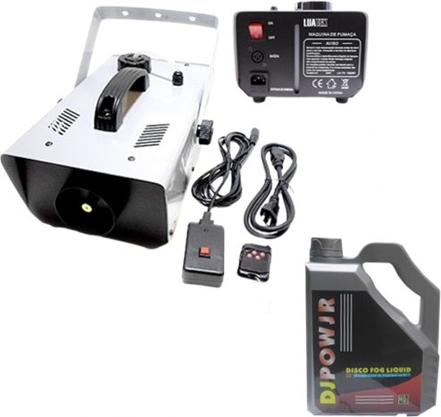 Professional Smoke Machine Set 4.5 L Smoke Liquid Ideallstore Remote Control 1500 W