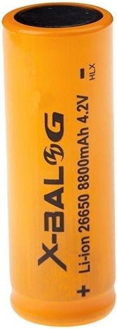 Επαναφορτιζόμενη Μπαταρία 26650 Li-ion 8800mAh 3.4V 1τμχ