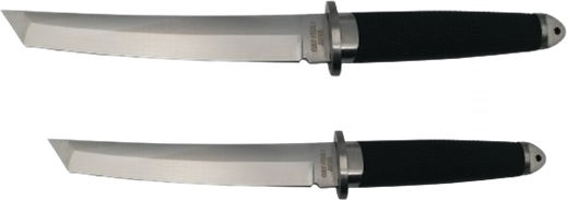 Set Zwei Jagdmesser Ideallstore Edelstahl Silber 36 cm Inklusive Scheide