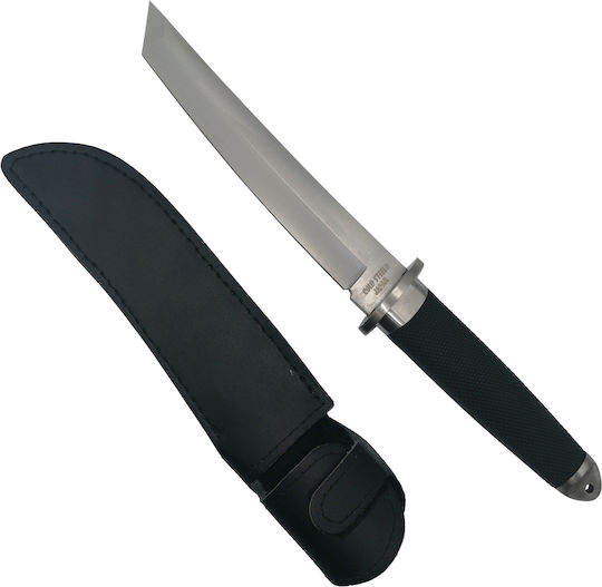 Set Three Hunting Knives Ideallstore Stainless Steel Silver 43 Cm Including Sheath