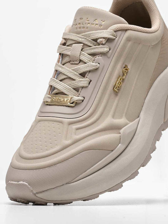 Replay Sneakers Beige