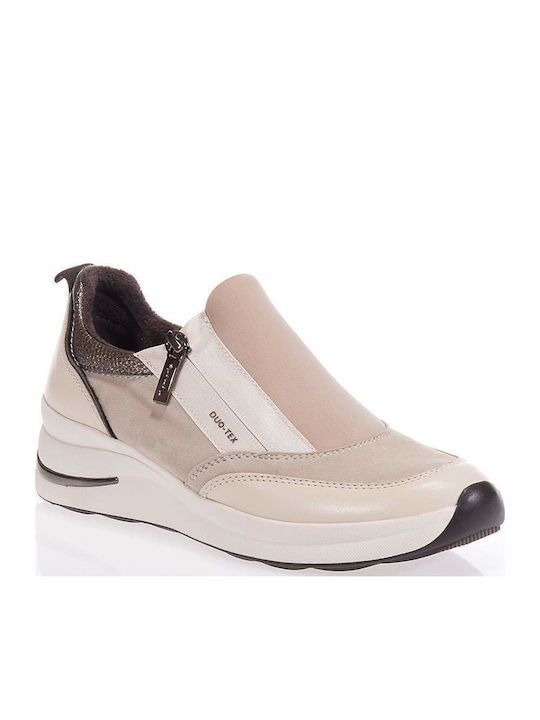 Γυναικεία Sneakers Μπεζ