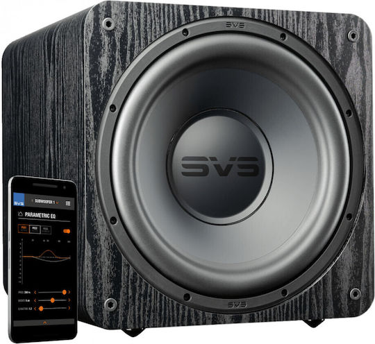 SVS Αυτοενισχυόμενο Subwoofer με Ηχείο 12" 325W Μαύρο