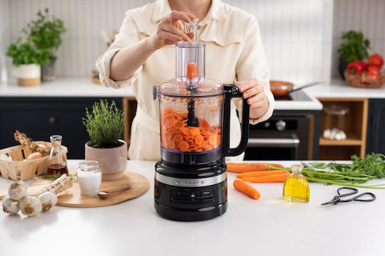 Kitchenaid Multifunctional Food Processor 240W with Pot 2.1lt and Jug Blender Gray