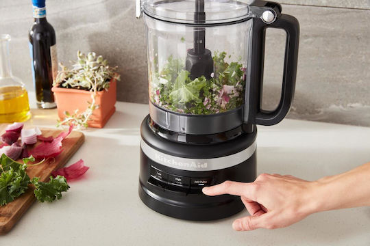 Kitchenaid Multifunctional Food Processor 240W with Pot 2.1lt and Jug Blender Gray