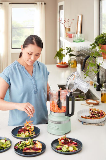 Kitchenaid Πολυμίξερ 240W με Κάδο 2.1lt και Κανάτα Μπλέντερ Γκρι