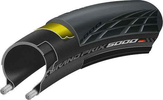 Continental Prix 5000 Гума За Велосипед Път 27.5" Сгъваем