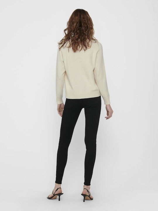 Only Damen Pullover Ecru