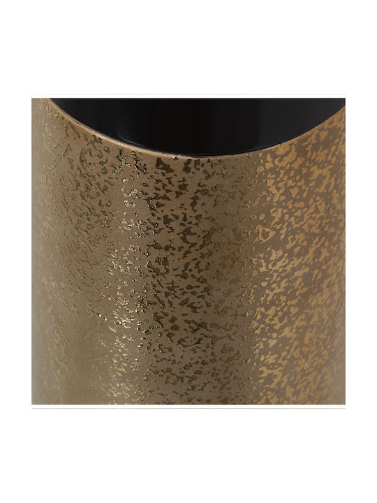 Vase Alexandra House Living Schwarz Gold Keramik 14 x 14 x 46 cm