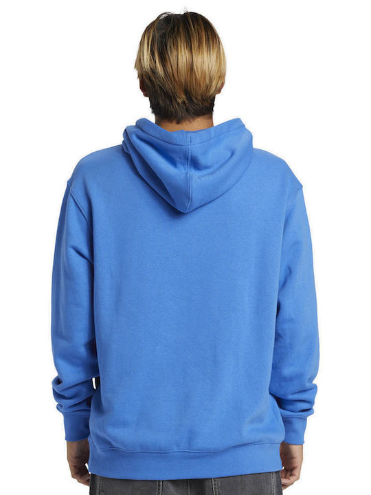 Quiksilver Men's Sweatshirt with Hood Blue