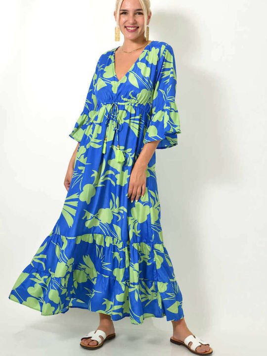 Potre Sommer Maxi Kleid Green