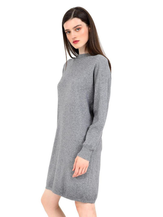 Doca Midi Kleid Grey