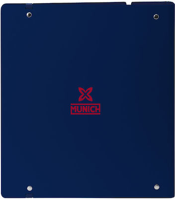 Munich Clipboard for Paper A4 Blue 1pcs