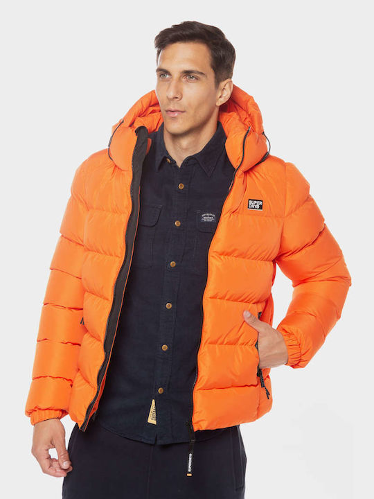 Superdry Jacket Puffer Orange