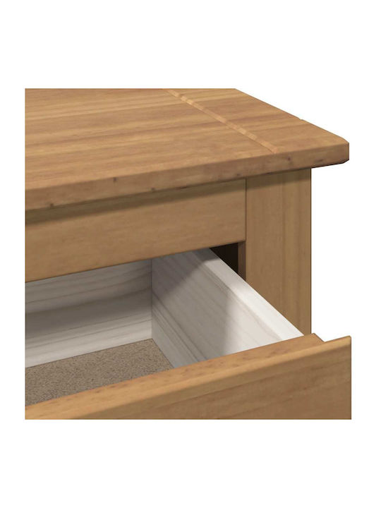 Ξύλινη Παπουτσοθήκη από Μασίφ Ξύλο 80x35x105cm