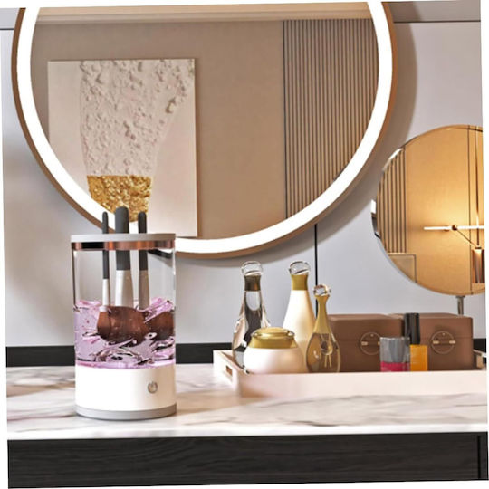 Makeup Brush Cleaning Container