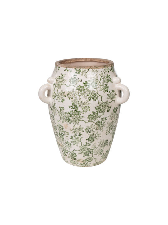 Romimex Decorative Vase Green 19x19x23cm