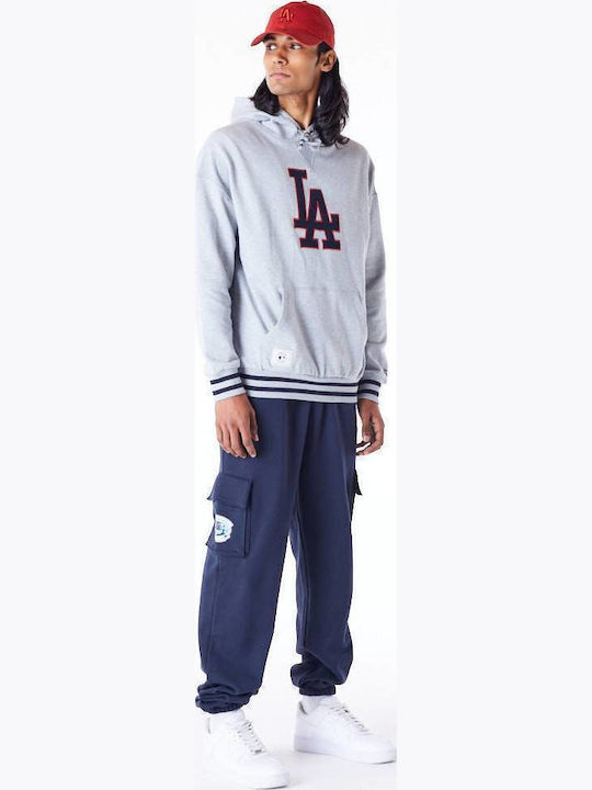 Los Angeles Dodgers Sweatshirt with Hood Grey