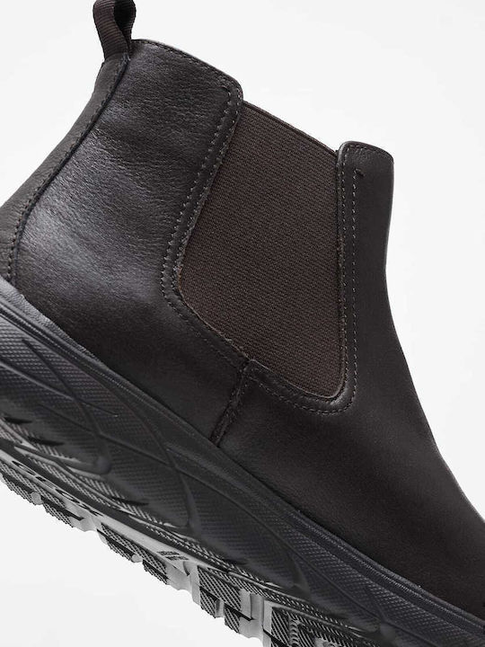 U.portello.a Leather Chelsea Brown Men's Boots
