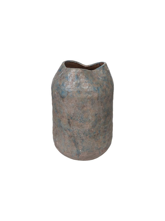 Romimex Decorative Vase Blue 23x23x34cm