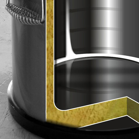 Thermobehälter Edelstahl Thermos Zapfhahn Lebensmitteltransport 25l Hendi 710234