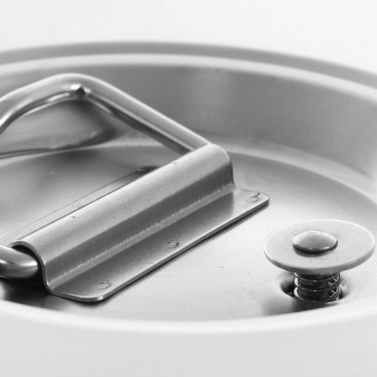 Thermal Container Stainless Steel Thermos Tap Food Transport 50l Hendi 710333