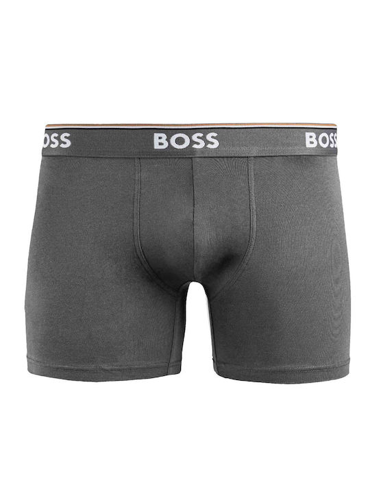 Hugo Boss Мъжки боксерки Multicolour 3Опаковка