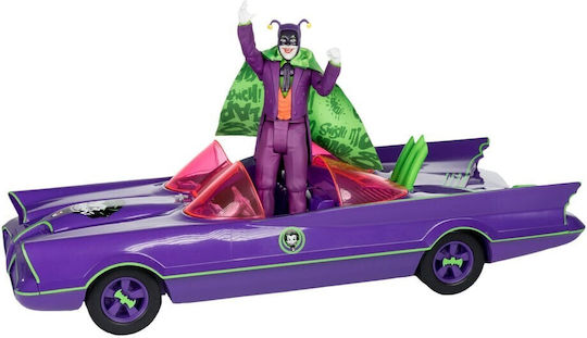 Dc Retro Action Figure Vehicle Batman 66 Batmobil Joker Gold Label