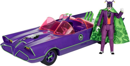 Dc Retro Action-Figur Fahrzeug Batman 66 Batmobil Joker Gold Label