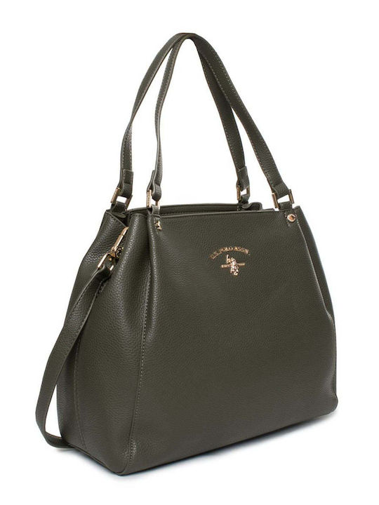 U.S. Polo Assn. Assn Damen Tasche Schulter Khaki