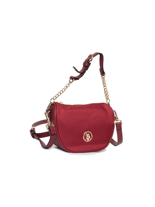 U.S. Polo Assn. Assn Women's Bag Shoulder Burgundy