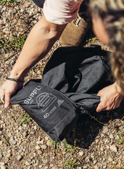 Gregory Sack Reise 40lt Schwarzes Stoff Μ40xΠ29xΥ34εκ