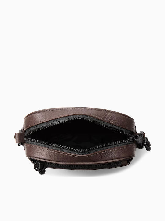 Tuckerman Leather Men's Shoulder / Crossbody Bag Brown