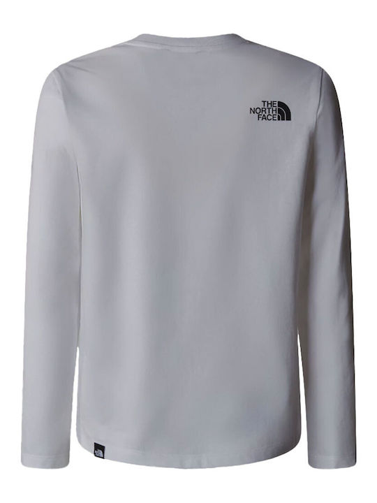 The North Face Kids Blouse Long Sleeve White Easy