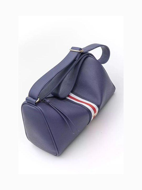 Sport Shoulder Crossbody Bag Lines Blue