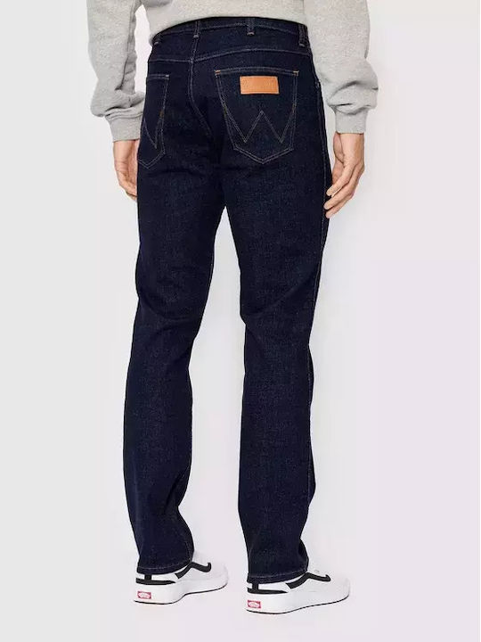 Wrangler Greensboro Pantaloni de Bărbați din Jean Dark Blue