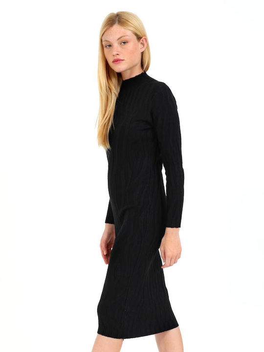 Doca Midi Dress Black