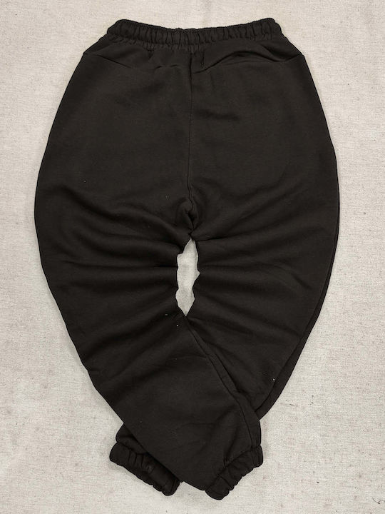 Pantaloni de trening fără Elastic Negru