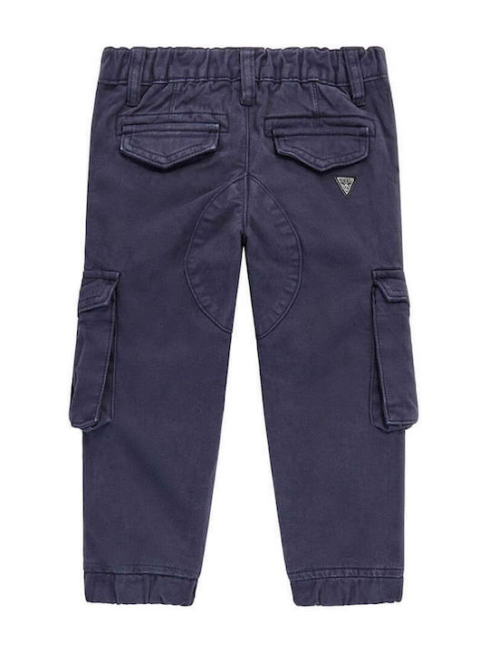 Guess Kids Cargo Trousers smart blue