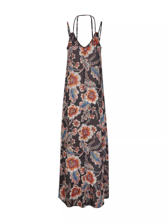 O'neill Summer Maxi Dress with Slit Black