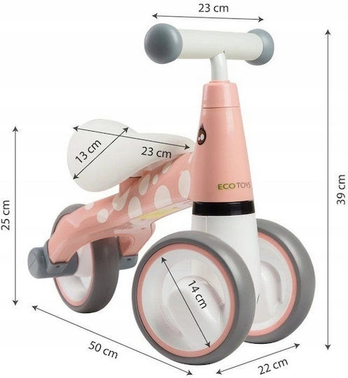 Ecotoys Flamingo για 1-3 Ετών Ροζ