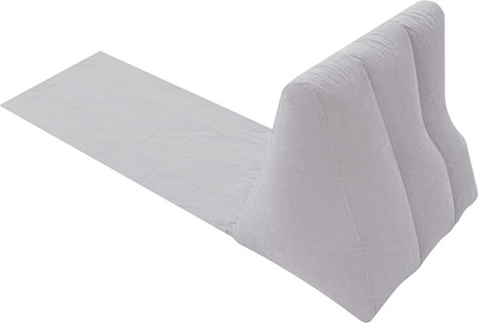 Beach Mat Beach Lounger Inflatable Gray Backrest