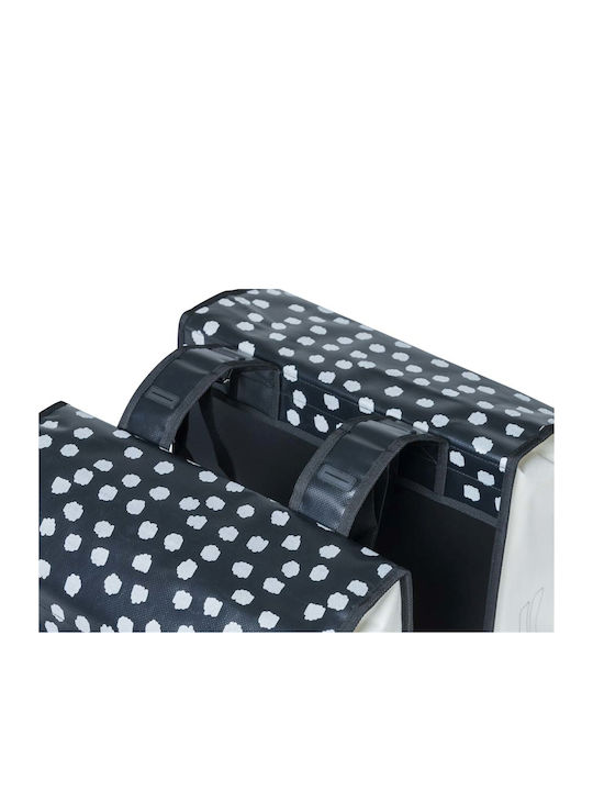 Basil Gepäckträgertasche Doppelter Schwarz