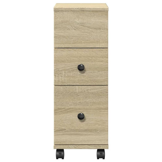 vidaXL Bathroom Cabinet L23xW33xH65cm Sonoma